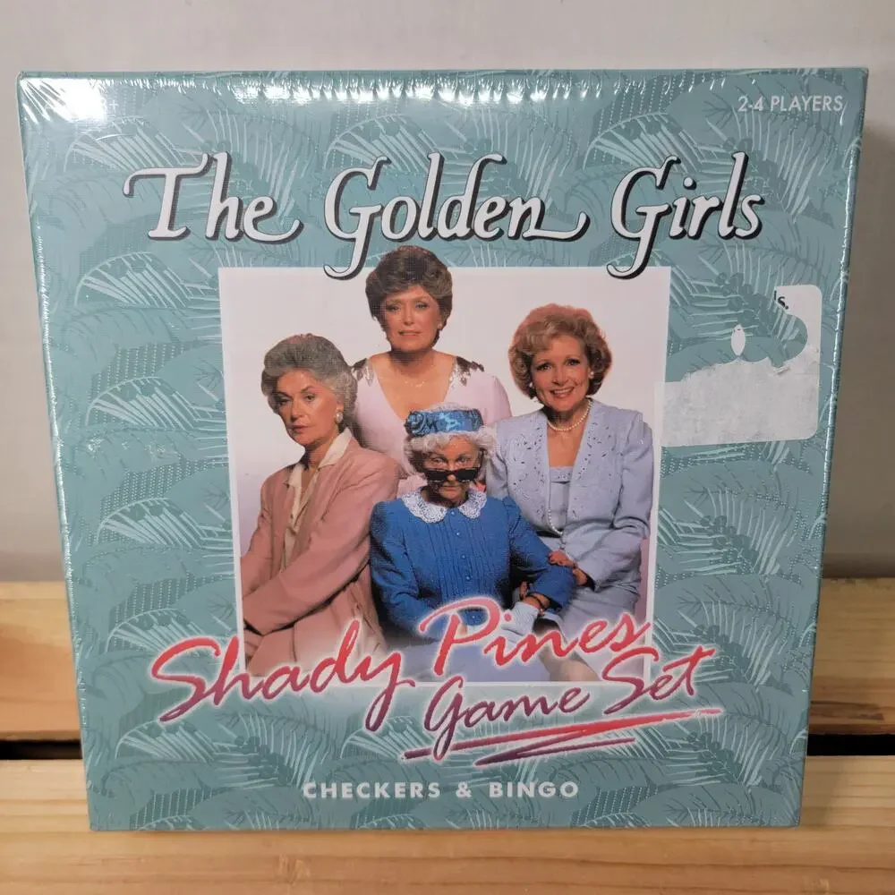 Golden Girls - Shady Pines: Checkers & Bingo Combo NEW / SEALED